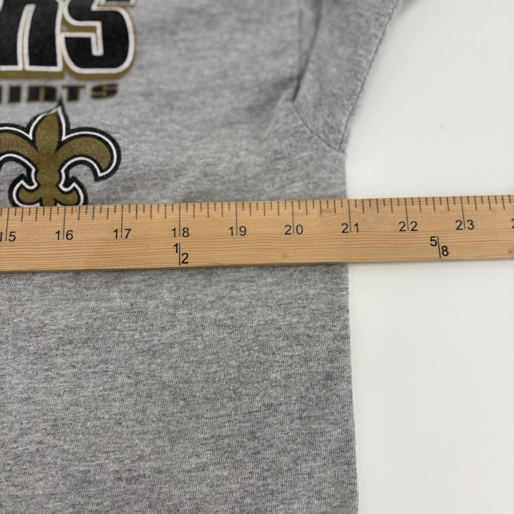 New Orleans Saints Super Bowl XLIV Champions Shirt Size Large 2 Sided - Picture 5 of 6